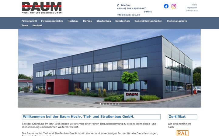 Snímek obrazovky baum-bau.de