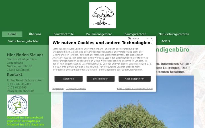 Snímek obrazovky baum-check.de
