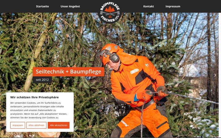 Screenshot of baum-fischer.com