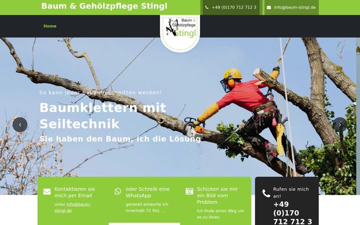 Screenshot of baum-stingl.de