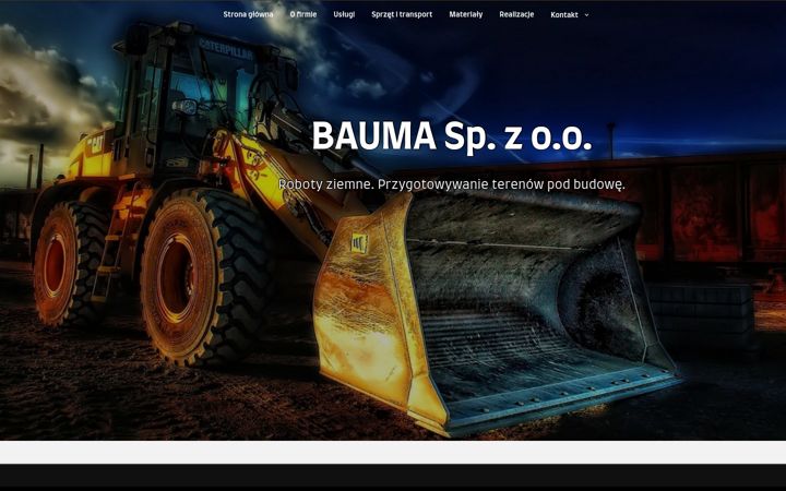 Screenshot of bauma.wroc.pl