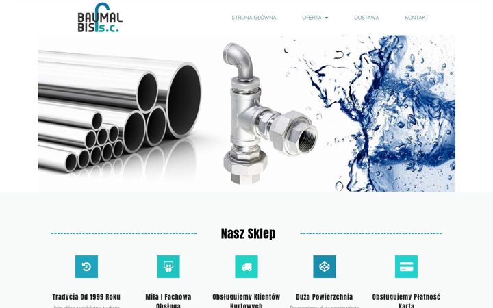 Screenshot of baumalbis.pl