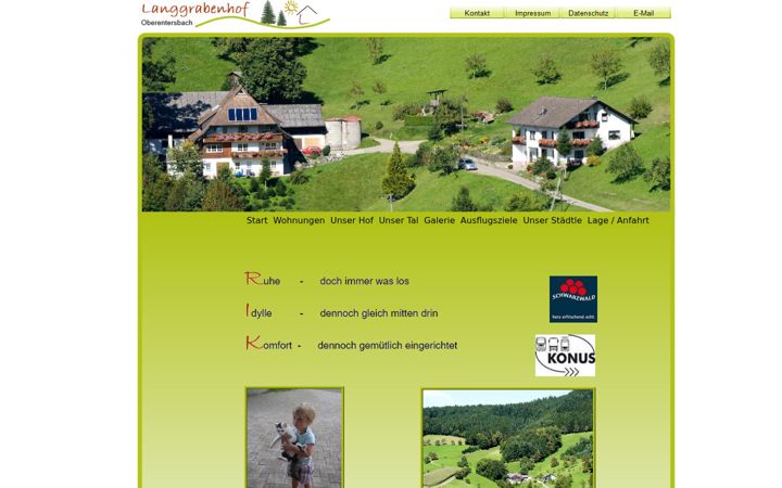 Screenshot of baumann-ferien.de