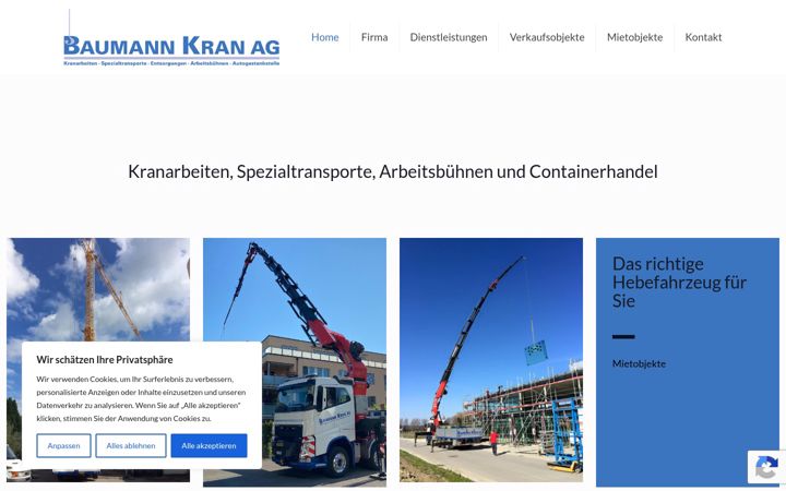 Képernyőkép: baumannkran.ch
