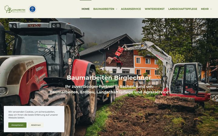 Screenshot of baumarbeiten-birglechner.at