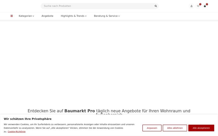 Screenshot of baumarkt-pro.de