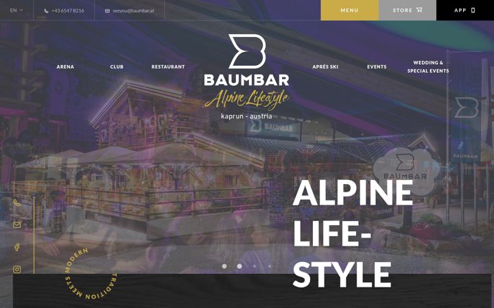 Screenshot of baumbar.at