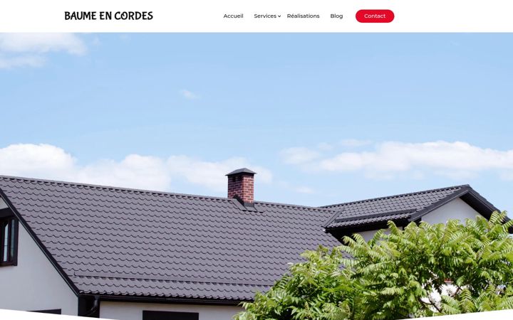 Screenshot του baume-en-cordes.fr