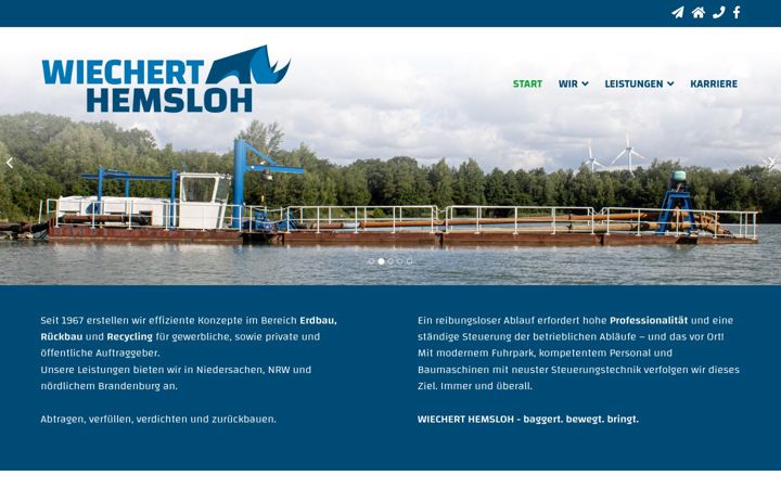 Screenshot of baumec-wiechert.de