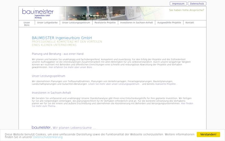 Screenshot of baumeister-bernburg.de