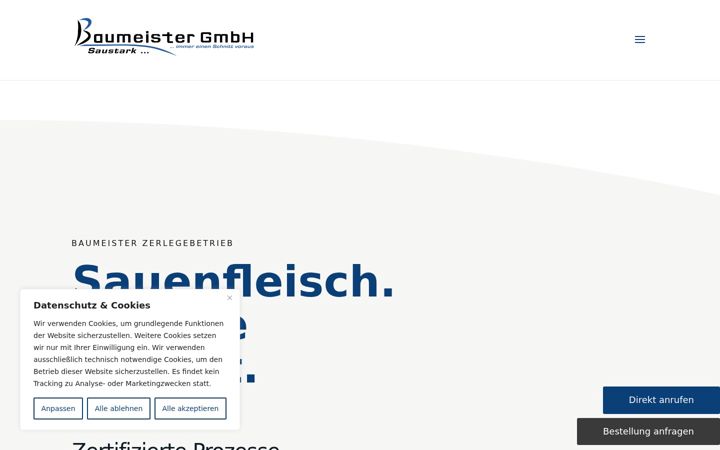 Screenshot of baumeister-zerlegebetrieb.de