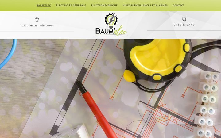 Screenshot του baumelec50.fr