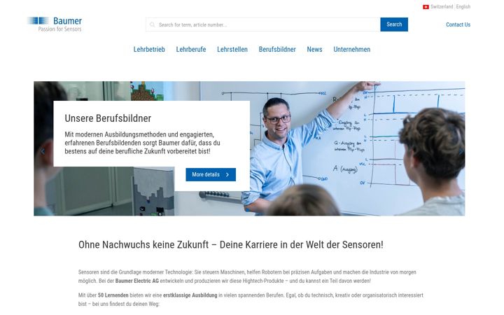 Screenshot of baumer-lernende.ch