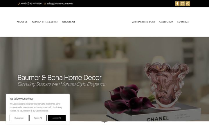 Screenshot of baumerebona.com
