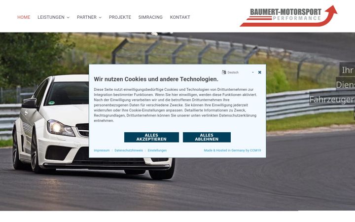 Screenshot van baumert-motorsport.de