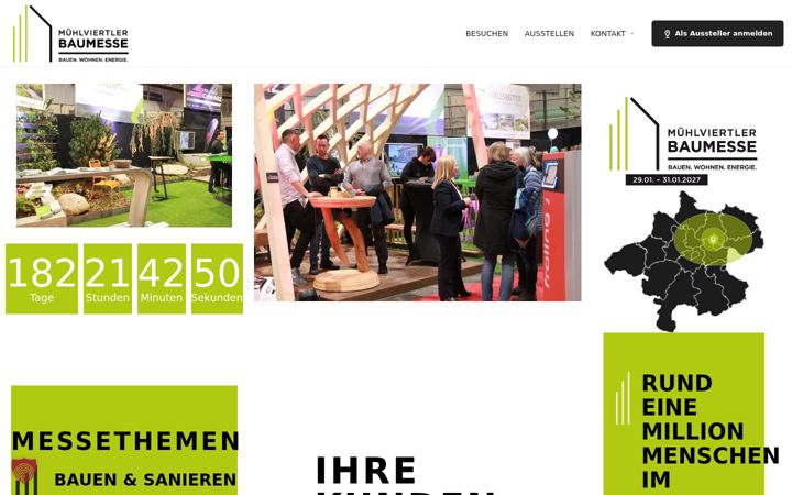 Screenshot of baumesse.co.at
