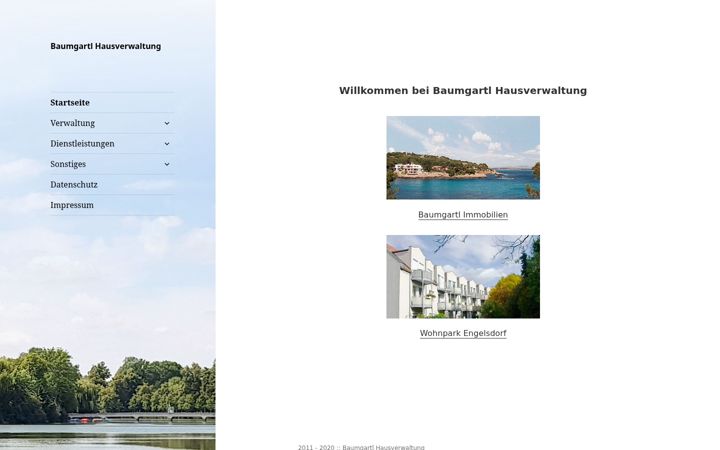 Screenshot of baumgartl-hausverwaltung.de