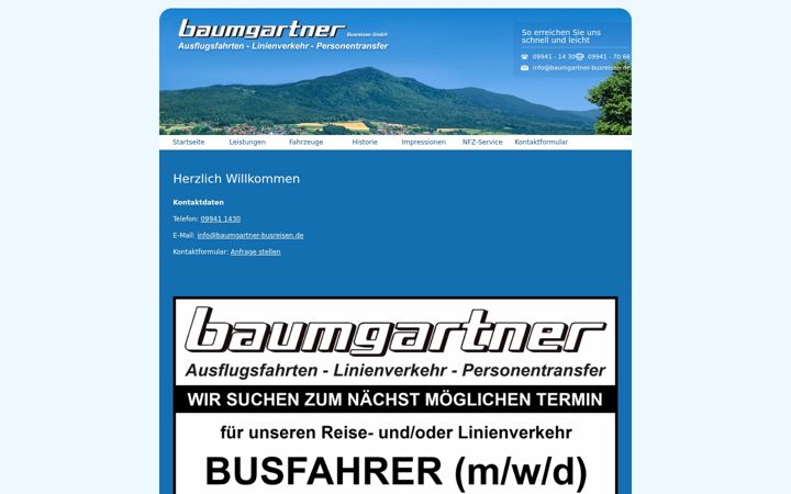 Screenshot of baumgartner-busreisen.de