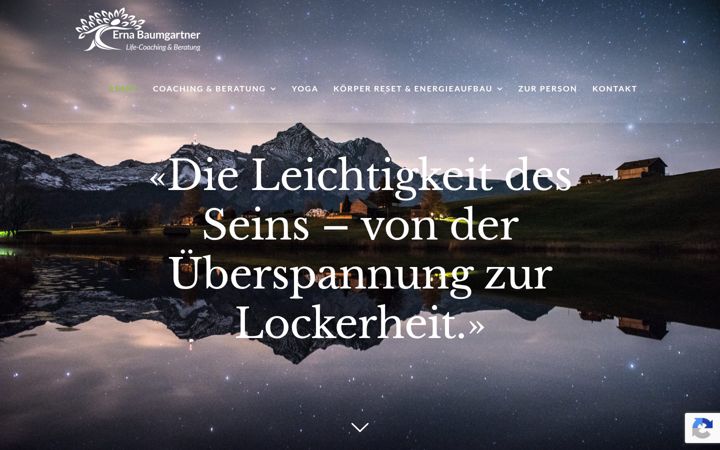 Screenshot of baumgartner-lifecoach.ch