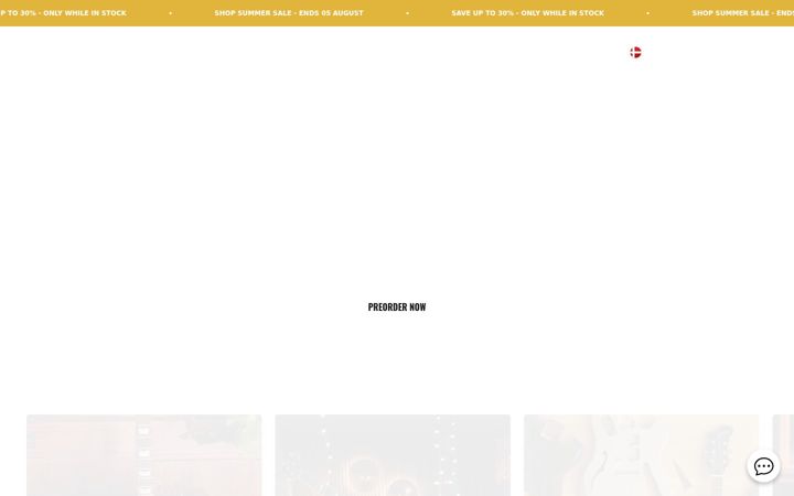 Screenshot of baumguitars.com
