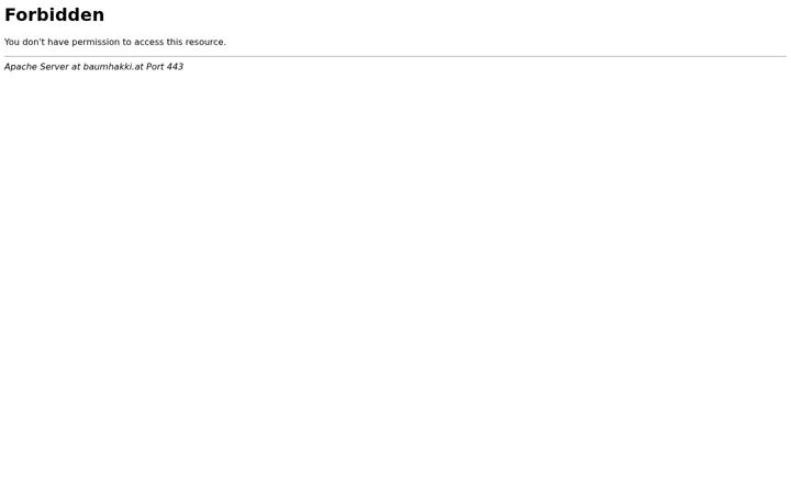 Screenshot of baumhakki.at