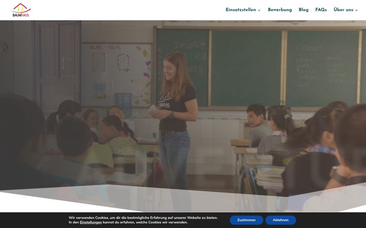 Screenshot of baumhaus-projekt.de