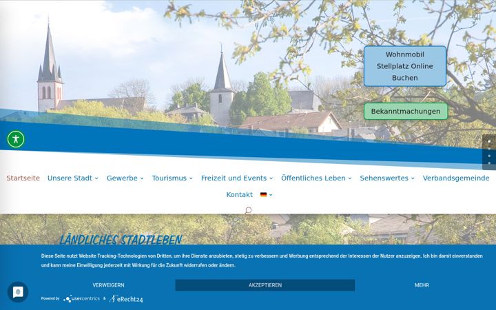 Ekraanipilt saidist baumholder.de
