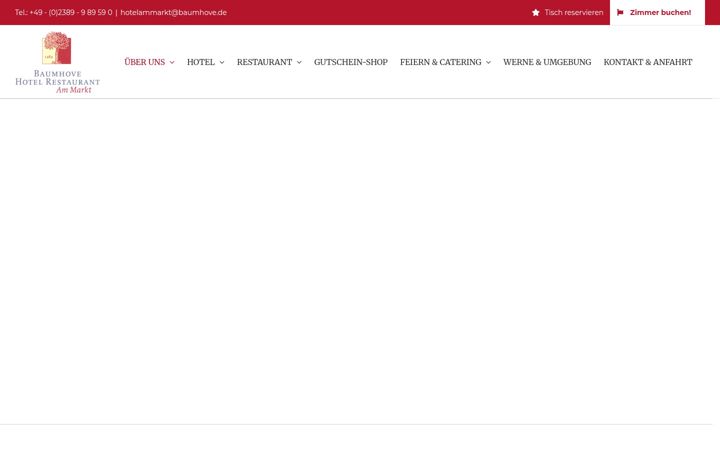 Screenshot of baumhove.de