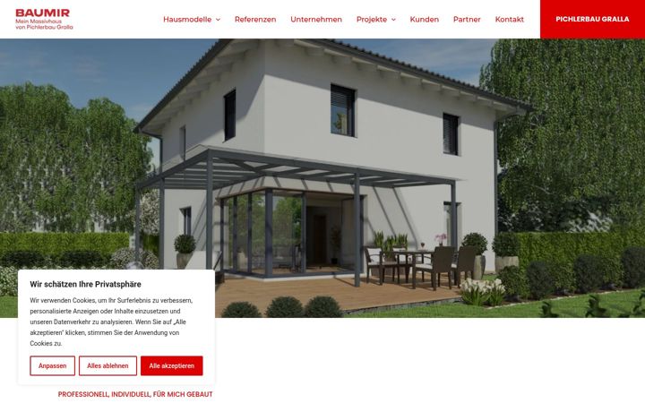 Screenshot of baumir.com