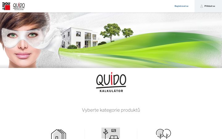 Screenshot of baumitquidokalkulator.cz