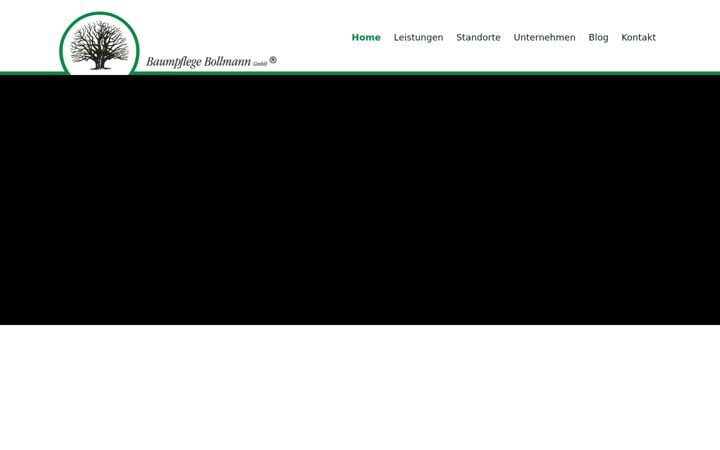 Screenshot of baumpflege-bollmann.de