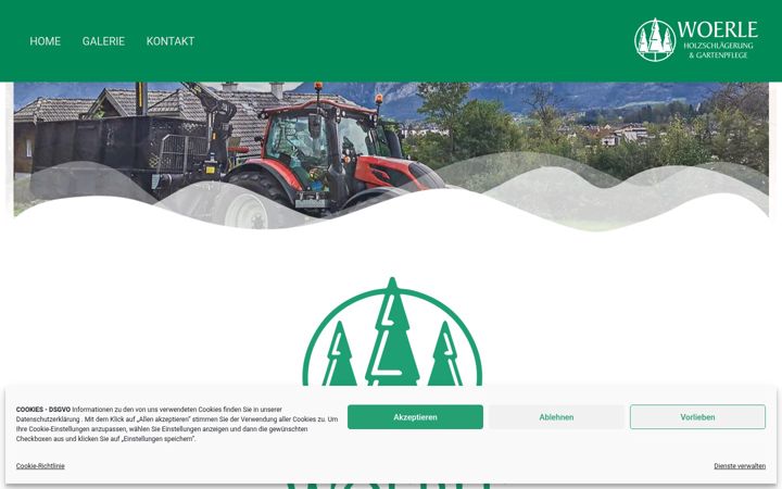 Screenshot of baumpflege-woerle.at