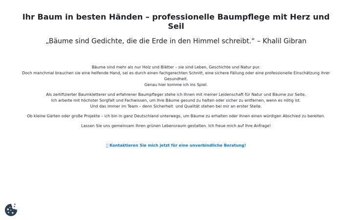 Screenshot of baumpfleger-koerner.de