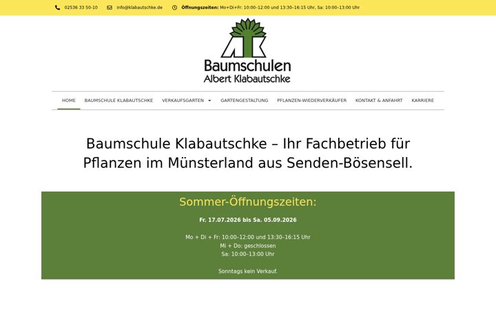 Screenshot van baumschule-klabautschke.de