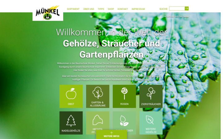 Screenshot von baumschule-muenkel.de