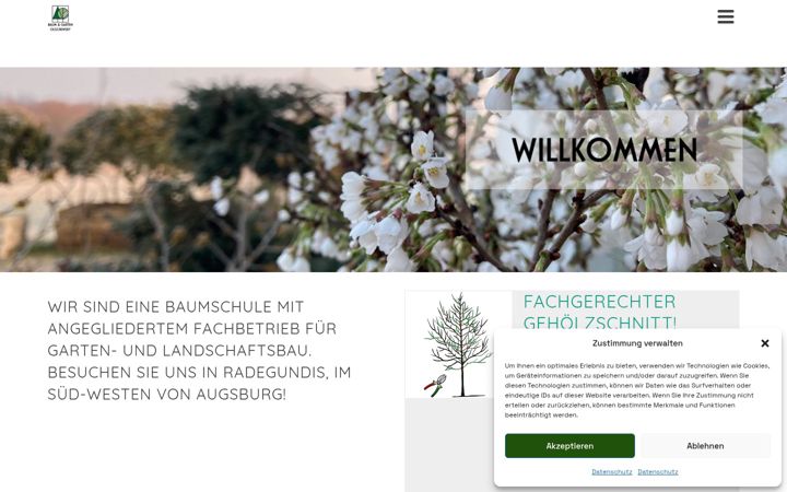 Zrzut ekranu baumschule-olschewsky.de