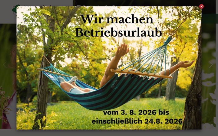 Screenshot of baumschule-wenninger.de