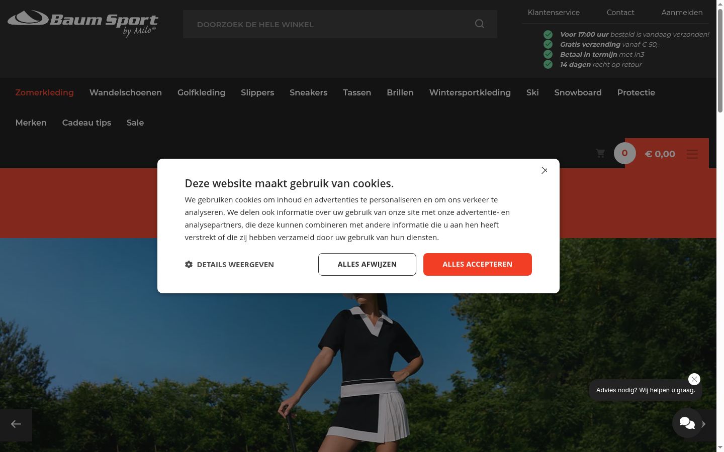 Sutikimo reklamjuostės, rodytos prieš bet kokią sąveiką, ekrano kopija