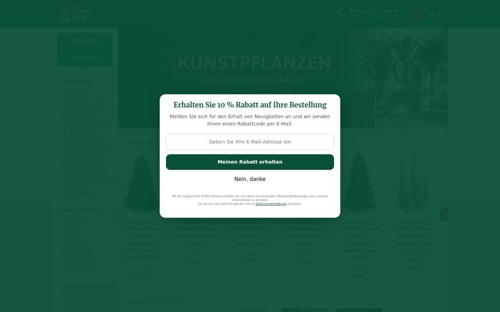 Screenshot of baumwelt.at