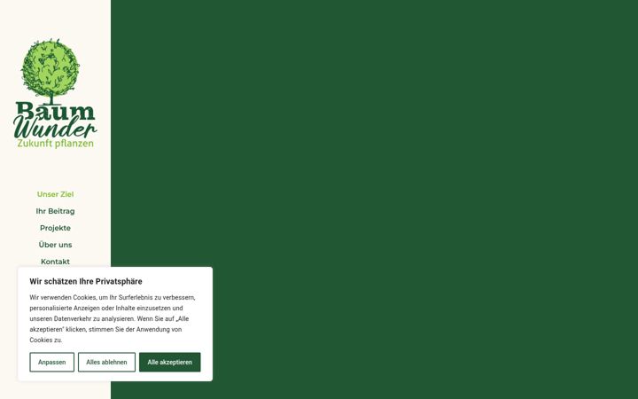 Screenshot of baumwunder.ch