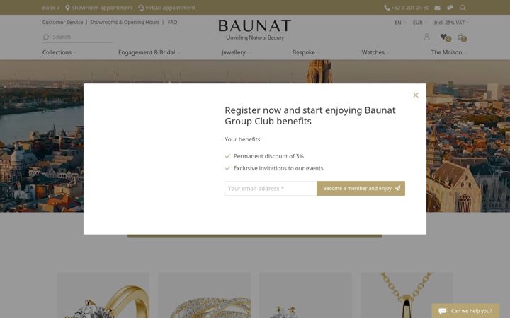 Screenshot of baunat.com