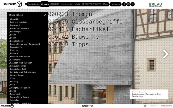 Screenshot of baunetzwissen.de