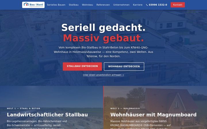 Screenshot of baunord.com