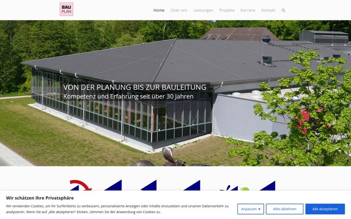Screenshot of bauplan-big.de