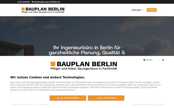 Snímek obrazovky bauplanung-architektur.de