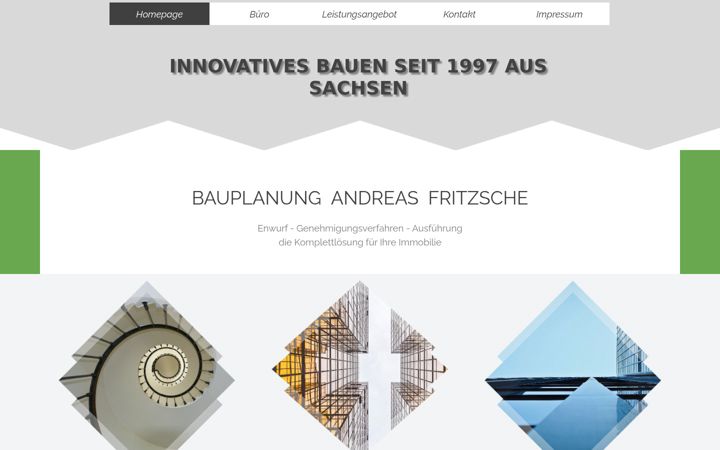 Screenshot of bauplanung-fritzsche.de
