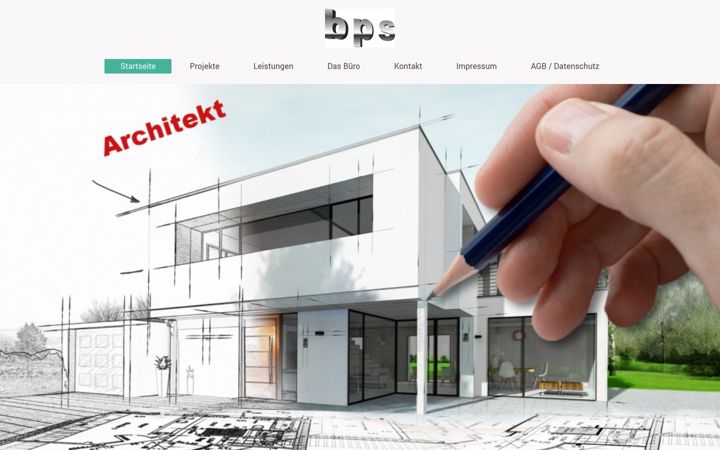 Screenshot of bauplanungsservice.com