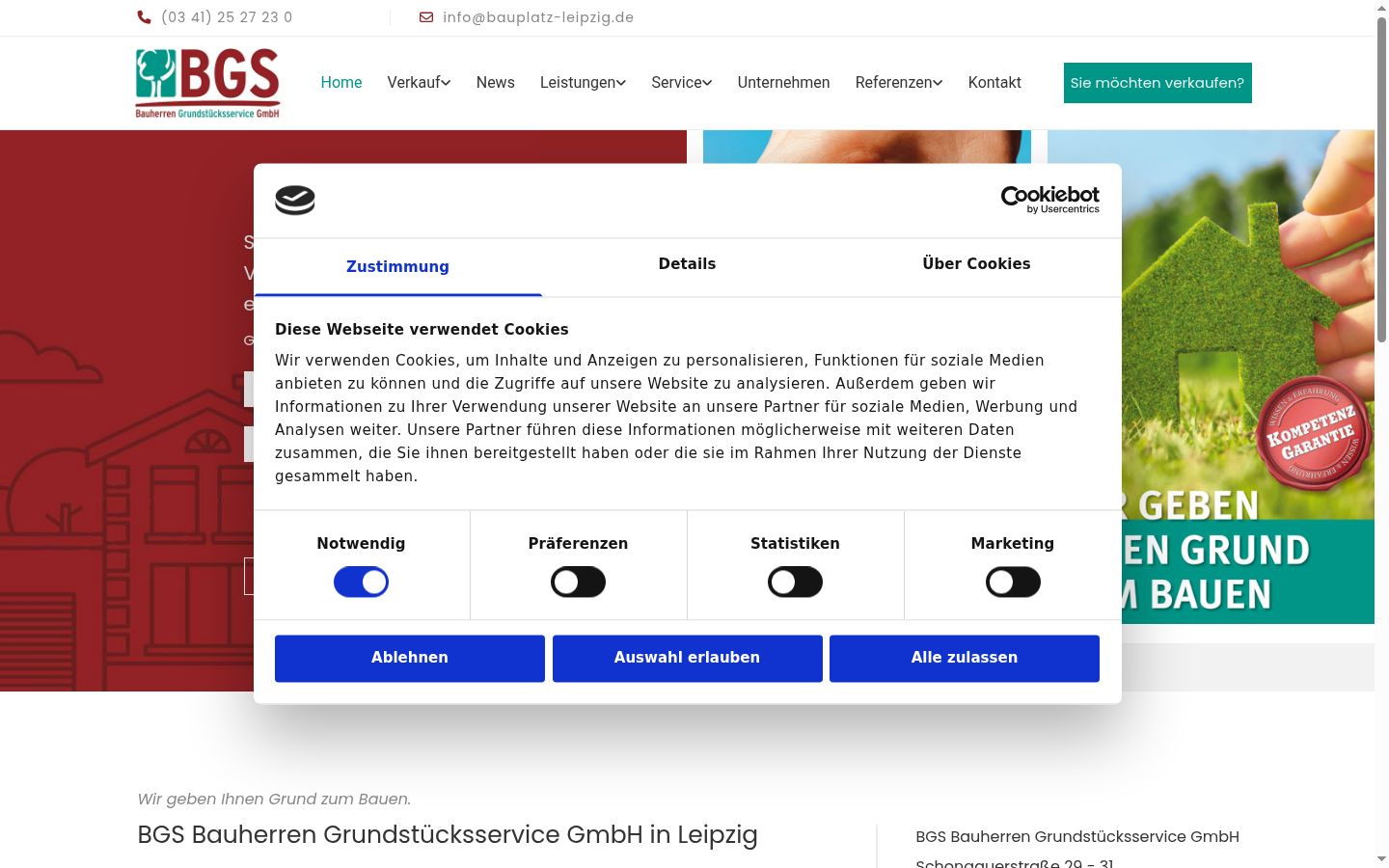 Snímek obrazovky baneru souhlasu zobrazeného před jakoukoli interakcí