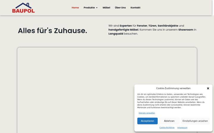 Screenshot of baupol-zuhause.de