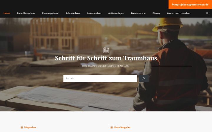 Екранна снимка на bauprojekt-expertenteam.de
